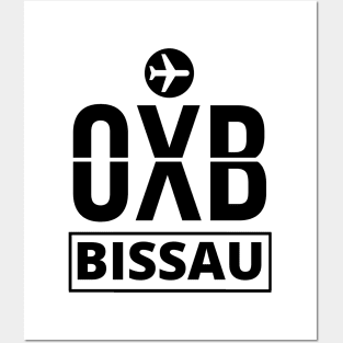 OXB - Bissau airport code Posters and Art